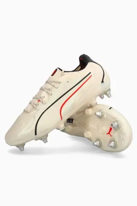 Бутсы Puma King 20 Ultimate MxSG - белый