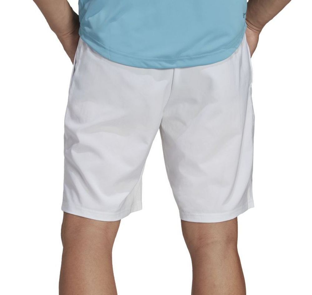 Мужские теннисные шорты Adidas Club 3-Stripes Tennis Shorts - white