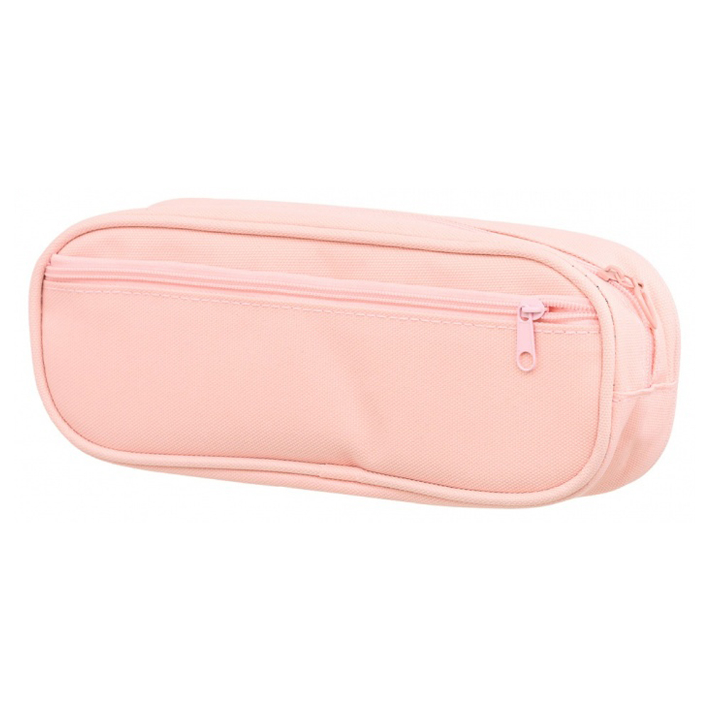 Пенал-косметичка Basir без наполнения, 22*8*5 см, серия "Капибара", 2 отделения на молнии