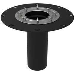 ТП-03.100/6-Э Кровельная воронка с трапом вертикальным выпуском и обогревом Dn110