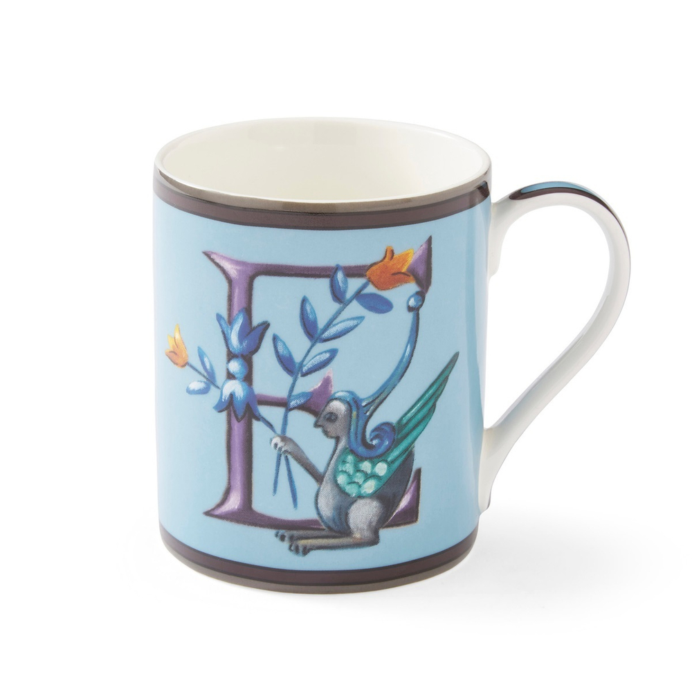 Spode Кружка Kit Kemp Алфавит 340 мл E