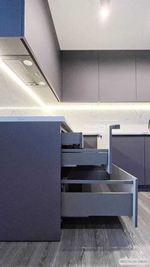 Кухня в серых тонах