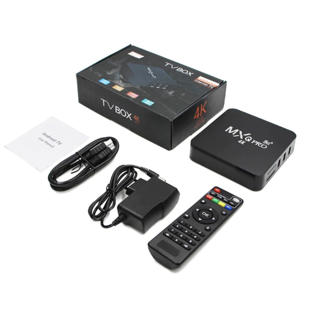Smart TV Box MXQ PRO 4K (RAM1/ROM8Гб) 5G Android