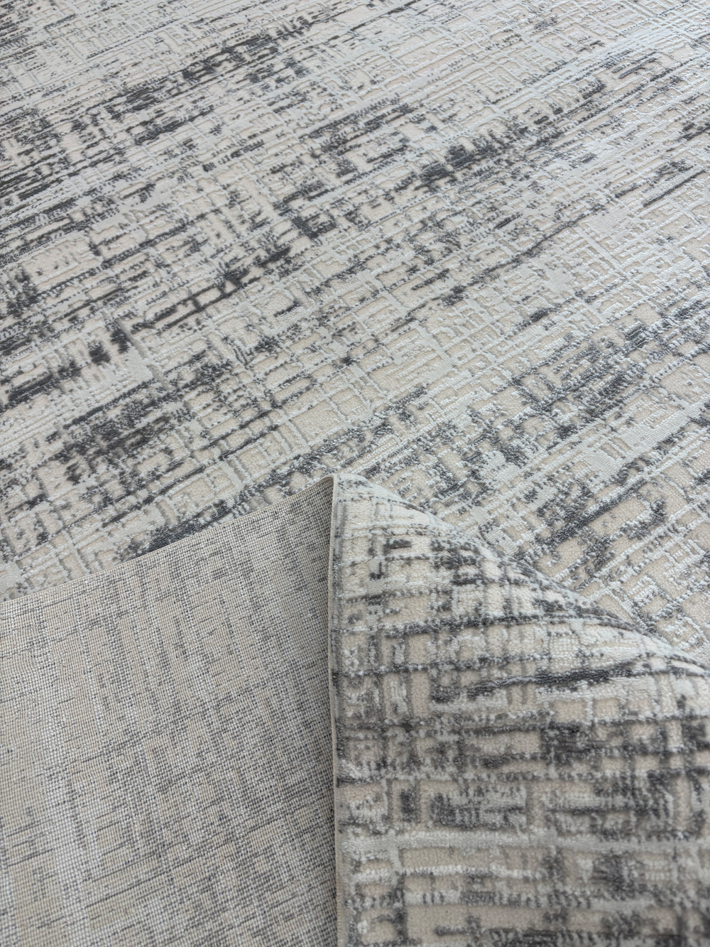 Ковер ZEFIR A5367A/SF4 CREAM / L.GREY Прямоугольник