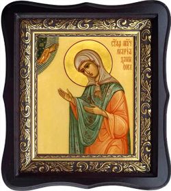 Мария Данилова мученица. Икона на холсте.