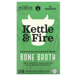 Kettle & Fire, Bone Broth, говядина с лемонграссом и имбирем, 479 г (16,9 унции)