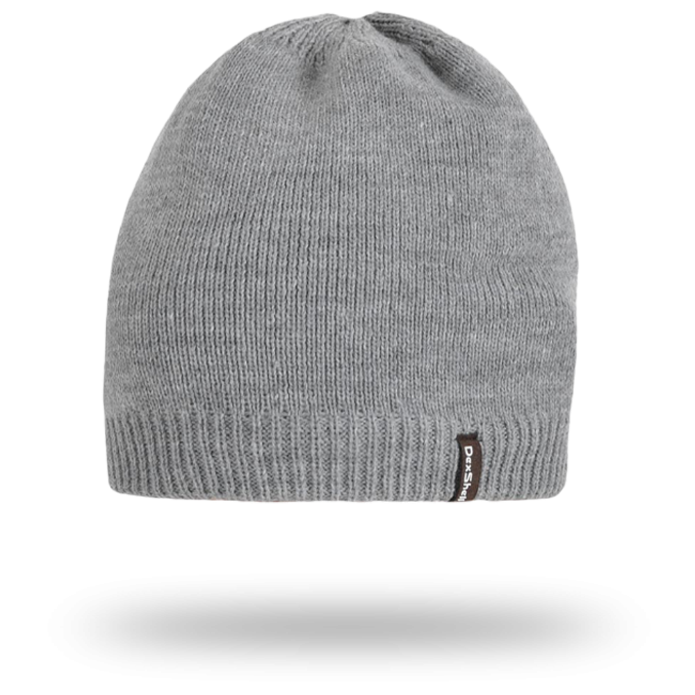 Водонепроницаемая шапка Dexshell Beanie Solo серая S/M (56-58 см)