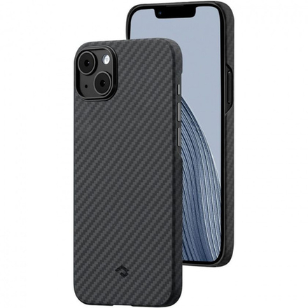 Чехол PITAKA MagEZ Case для iPhone 12 mini, Black/Grey Twill (чёрный/серый)