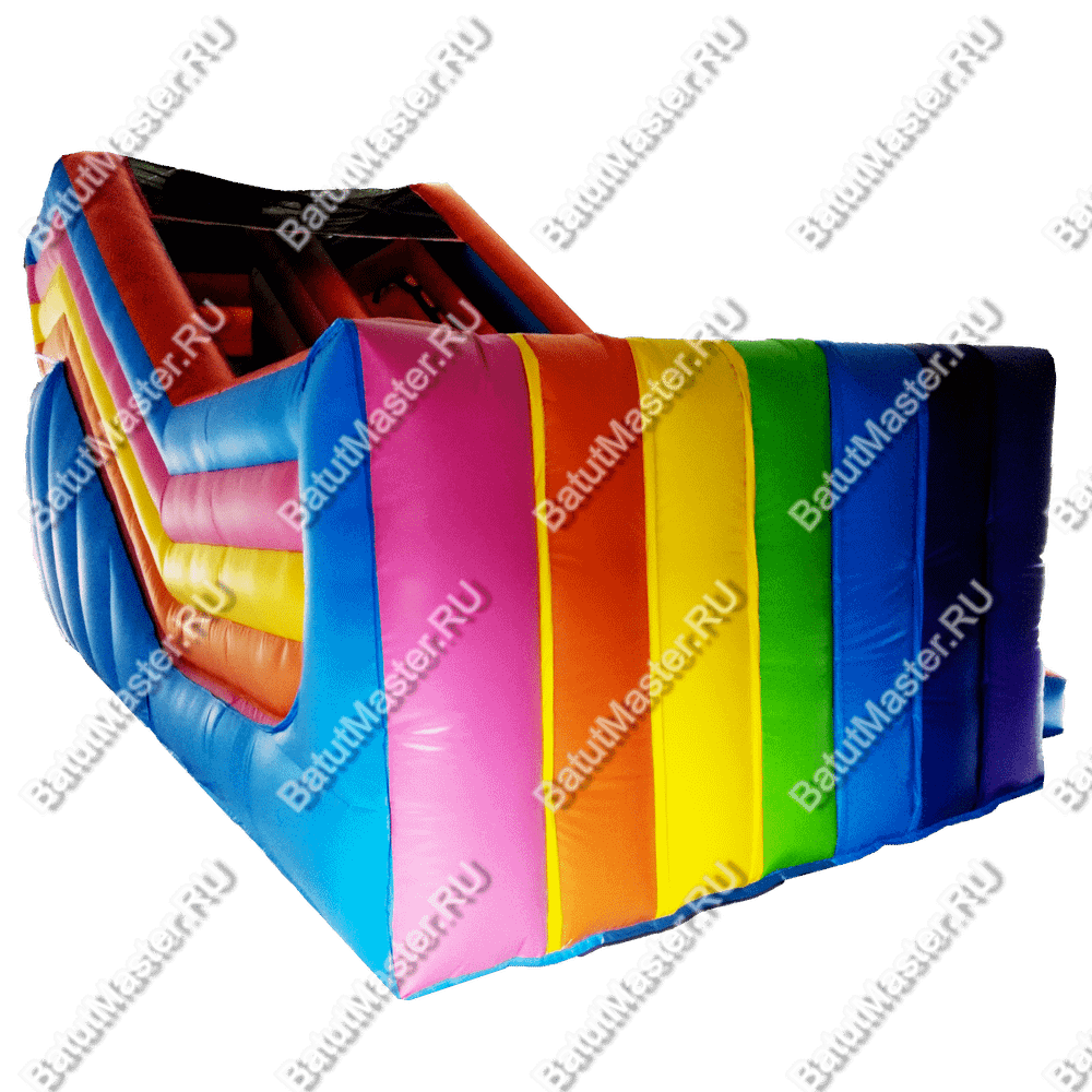 Надувная горка "В гостях у клоуна" 6,5*3*4 м