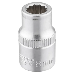 Головка 8мм (12гр.), 3/8'' RockFORCE RF-53908