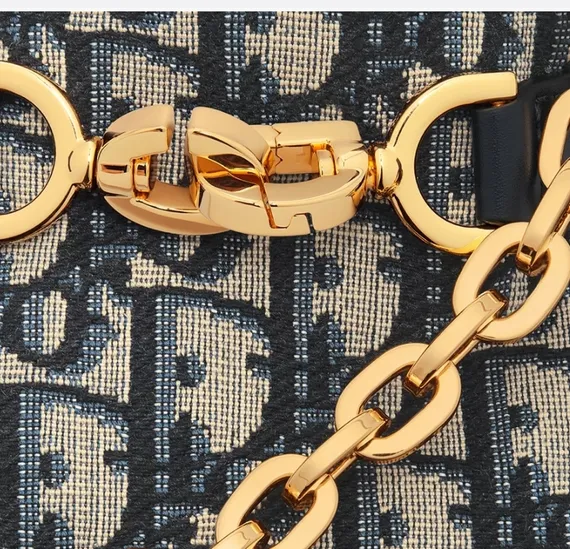 Сумка Dior C'est Dior, модель среднего формата синий