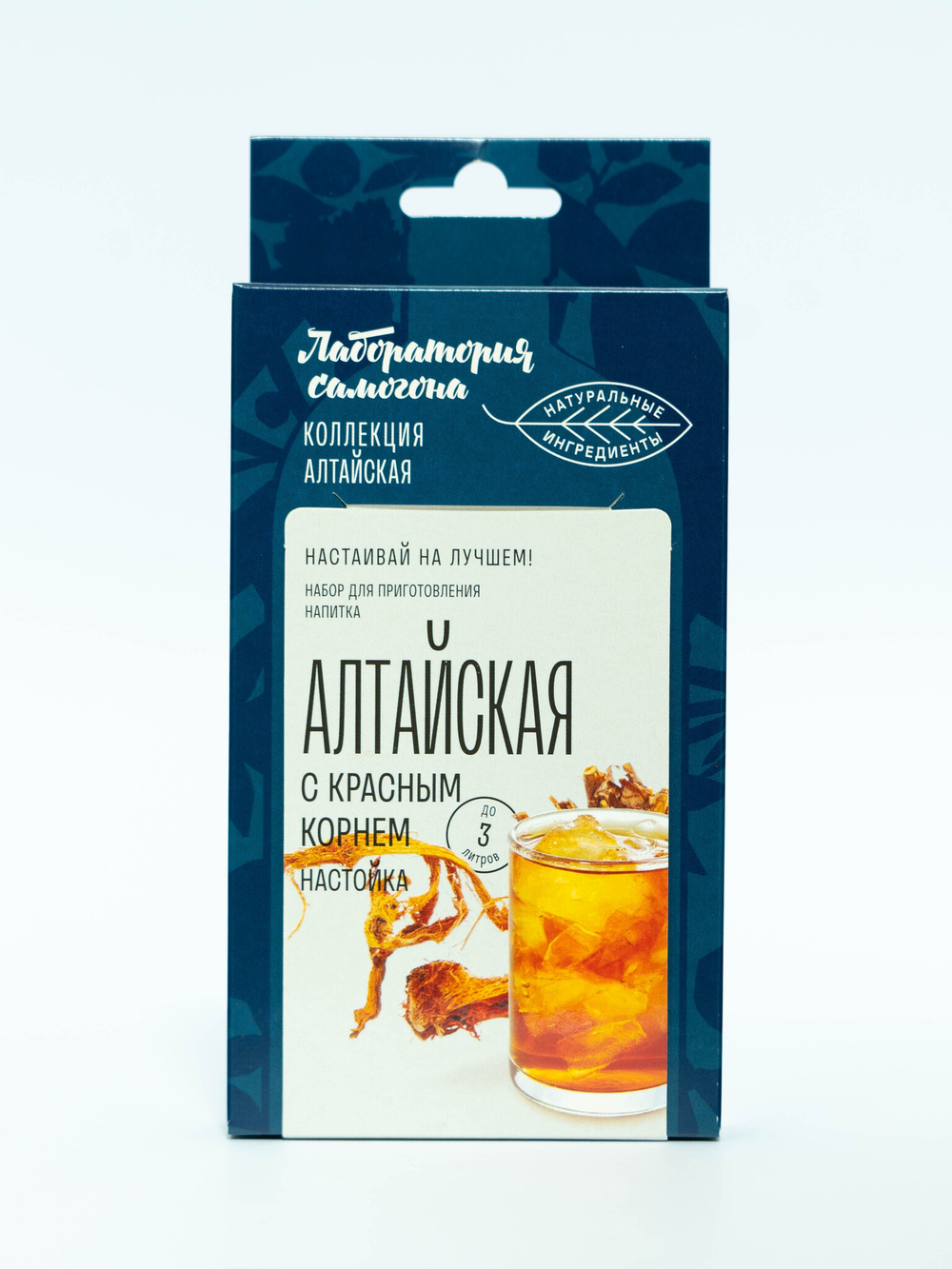 Алтайская с красным корнем, настойка 1 шт / Лаборатория самогона (Подарок, Выгодная упаковка)
