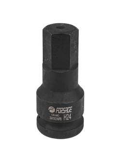 Головка-бита ударная 6-гранная 24мм, 3/4'' Forsage F-26410024MPB