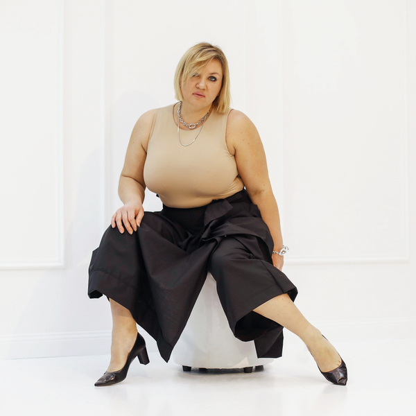 Юбка - брюки Trendy W, Италия, oversize/оверсайз