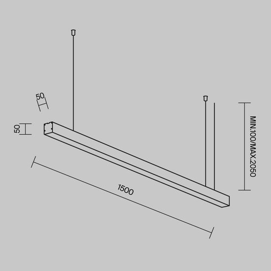 Линейный светильник Technical LL312021
