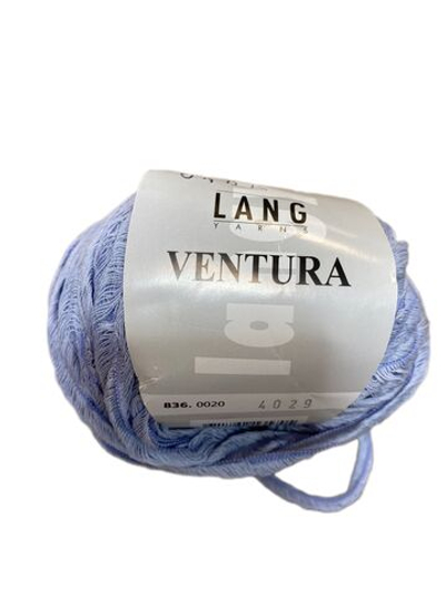 Пряжа LANG VENTURA (Швейцария) 80%-хлопок 20% - п/а. 50 г- 65м