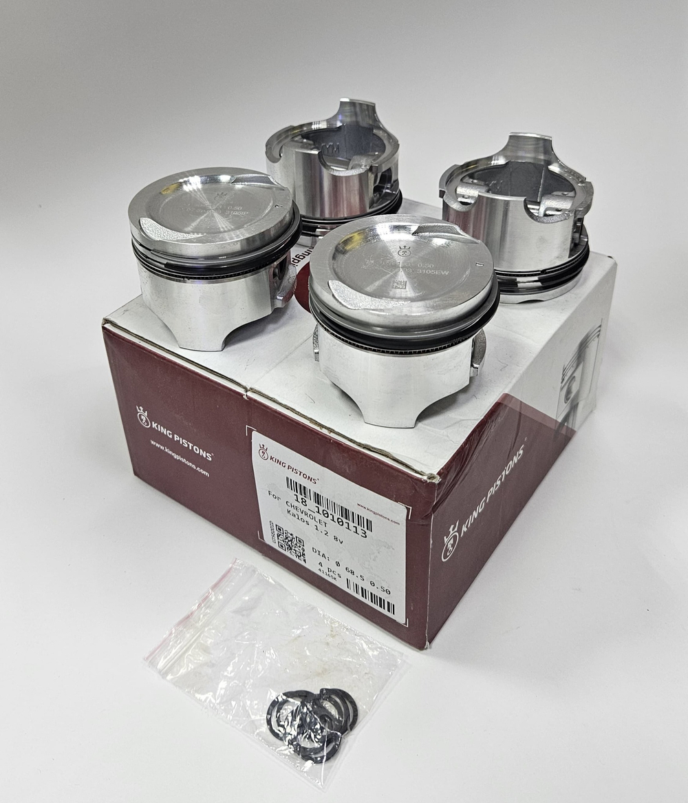 Поршни с кольцами +0.50 B12S1 KING PISTONS