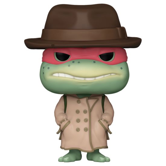 Фигурка Funko POP! Movies TMNT Raphael w/Coat & Hat (1612) 76048 / Фигурка Фанко ПОП! по мотивам франшизы "Черепашки-ниндзя", Рафаэль