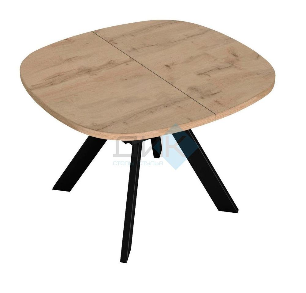 Стол DikLine В110 опоры чёрные