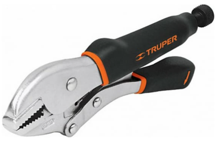 Клещи силовые с прямыми губками TRUPER 25см. PPT-10RX