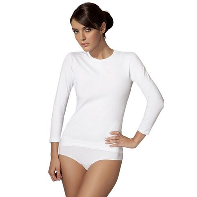 Женский лонгслив Doreanse Modal Basic (Размер: M) (Цвет: белый)