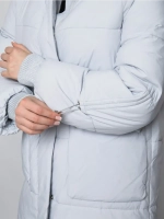 Куртка зимняя удлиненная с капюшоном