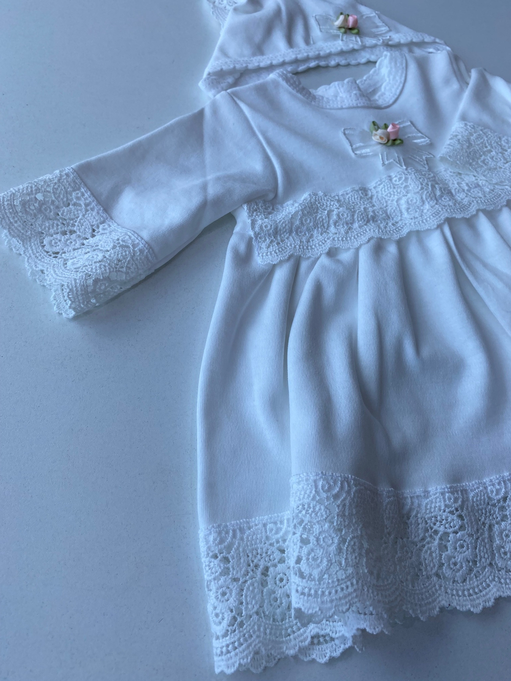 Платье с цветком  (Малышеево) интерлок Арт: 956 (Размер: 62)