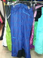 Брюки MARKER MEN'S Mars Print Pant (артикул 1122) цвет Blue (400)