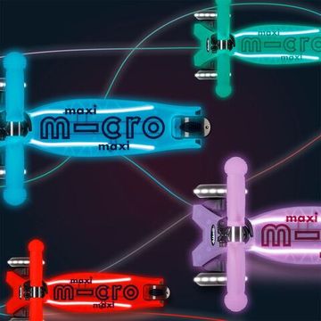 Самокат Maxi Micro Deluxe Glow Plus LED