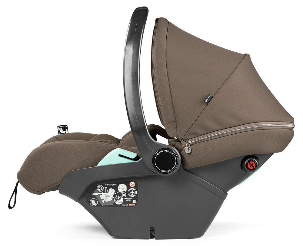 Коляска Peg Perego Veloce New Belvedere Lounge 3 в 1 Pine Bark