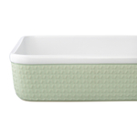 Блюдо для запекания marshmallow, 37х26,8 см, мятное