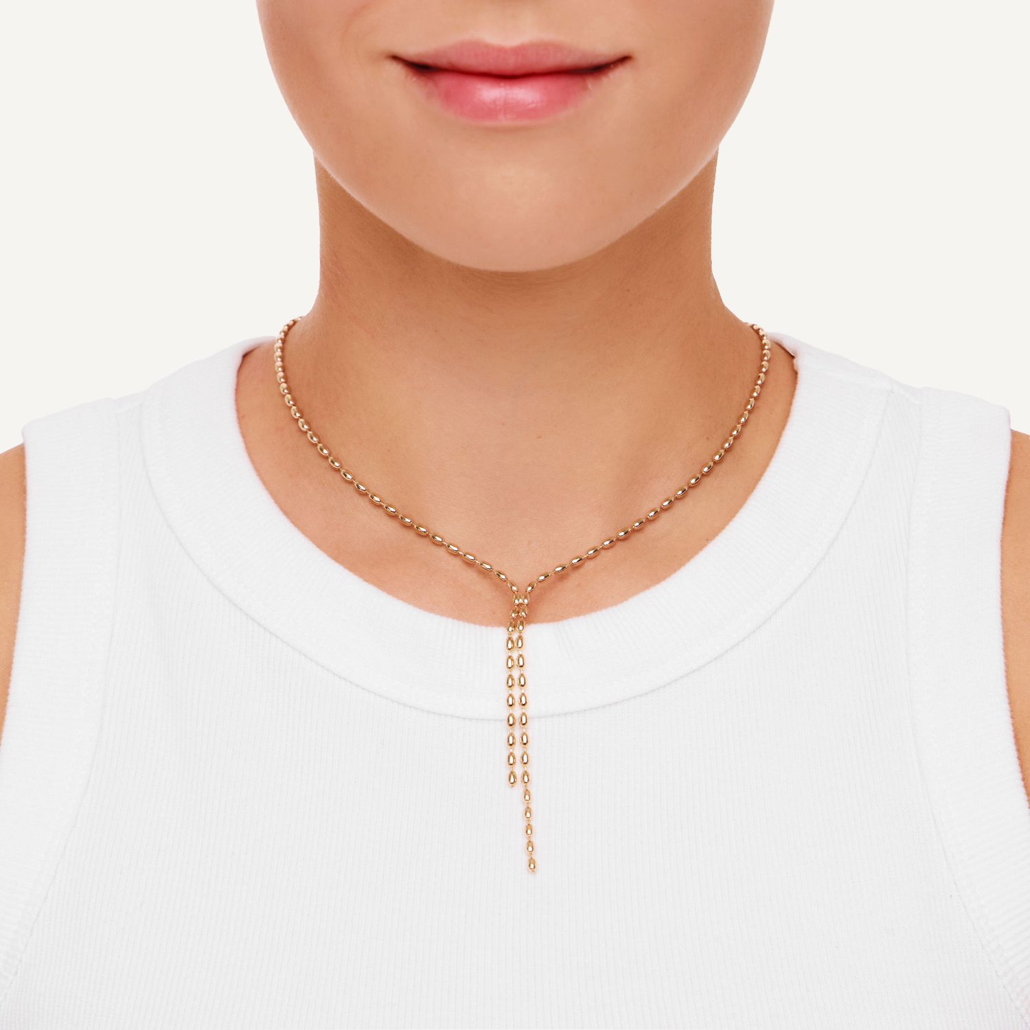 Колье The Line Necklace - Gold