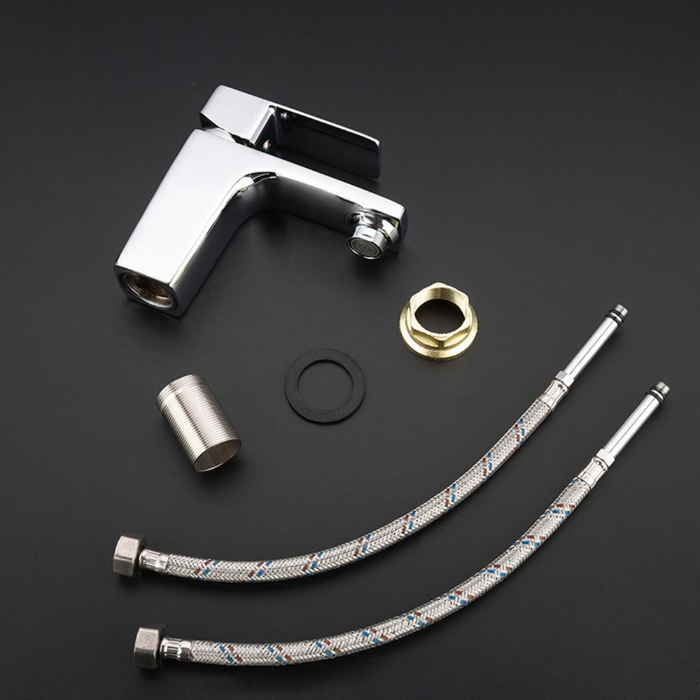 Смеситель для раковины, Frud, корот изл, с картриджем, хром, R10131