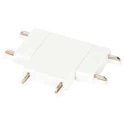 Коннектор ЭРА TRM-S5-CT WH Т-образный для тонкого магнитного шинопровода белый | Трековые светильники