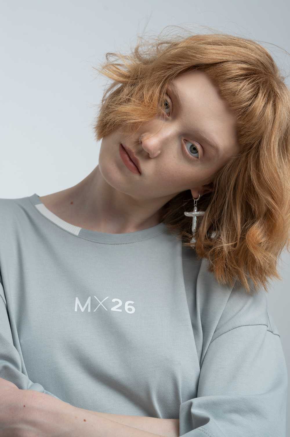 Футболка oversize из плотного трикотажа
