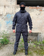 Горка 6 фантом флис / осень-зима / чёрный