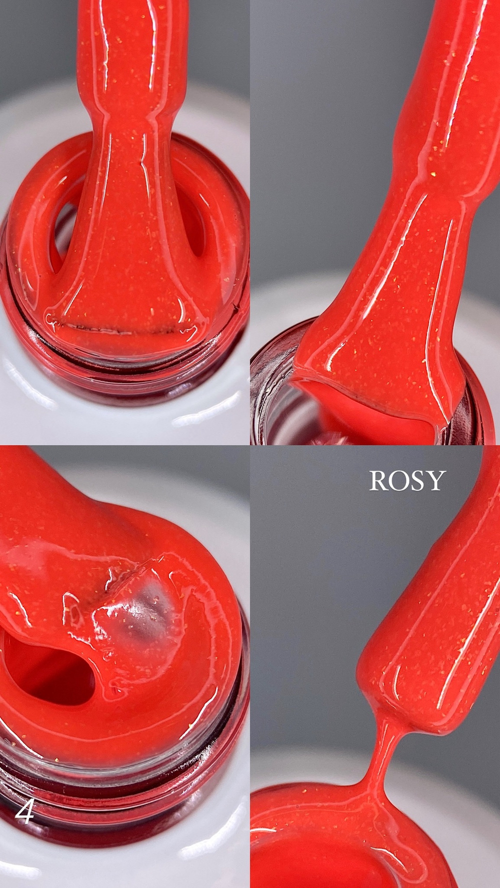 Бескислотная база серия ROSY 15мл