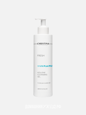 Азуленовый очищающий гель Fresh Azulene Cleansing Gel, Christina, 300 мл