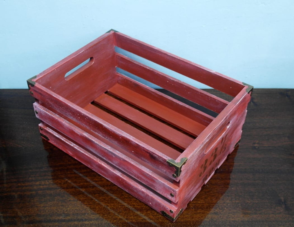 Ящик Для Хранения Пластинок MagicWood (Red Brick)