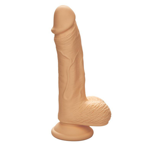 Телесный фаллоимитатор 17,75см California Exotic Novelties Dual Density Silicone Studs SE-0255-05-3