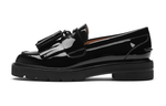 stuart weitzman Parker Patent-leather Loafers