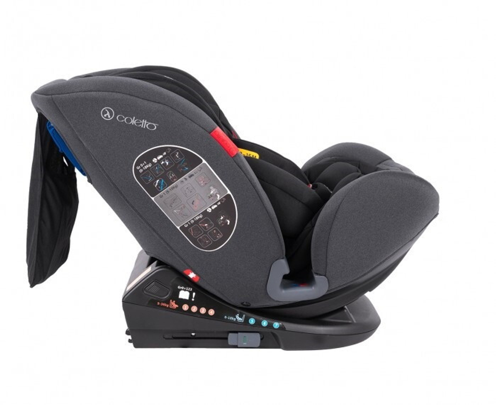 Автокресло Coletto Cascade Isofix black