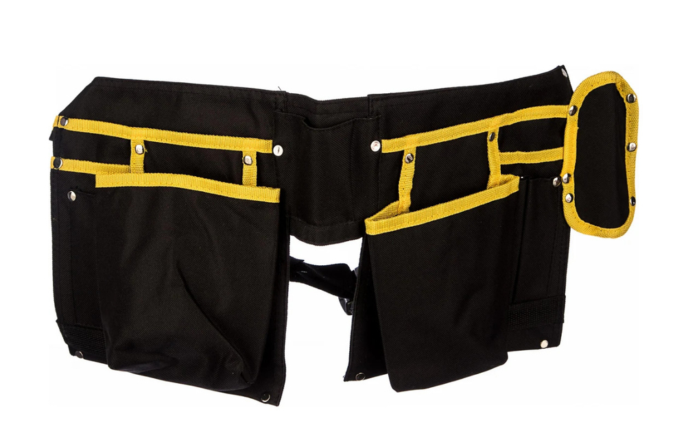 Пояс для инструмента FIT двойной 12 отделений 520*250мм