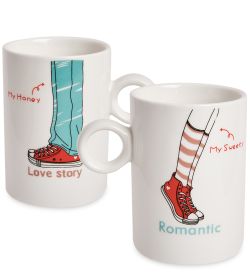 GAEM Art MUG-199/1 Набор кружек из 2-х «История любви»