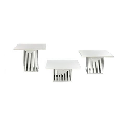 Набор Фуршетных Подставок, 3Шт,Нерж Сталь, Ebr-8359-60