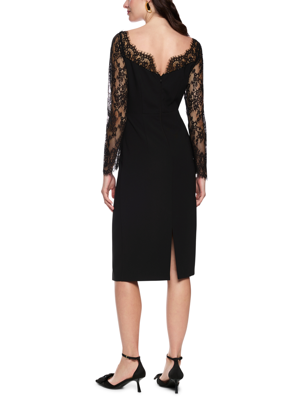 Платье из полиэстера