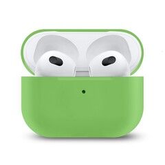 Силиконовый чехол для AirPods 3 Silicone Case (Green / Зеленый)