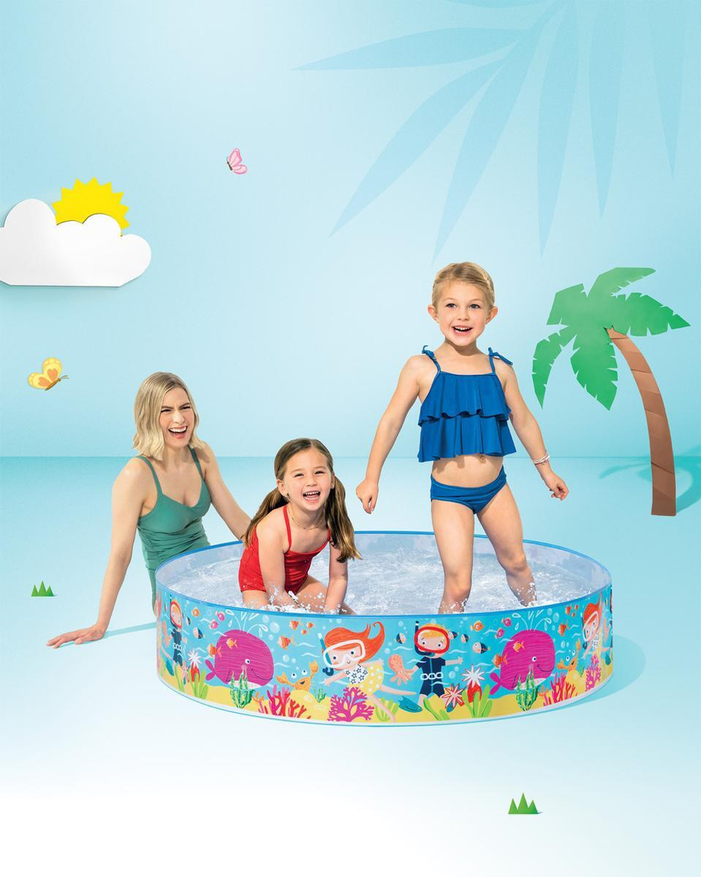 Бассейн 122*25см Intex