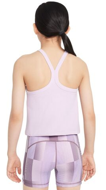 Футболка для девочки Nike Girls High-Neck Tank - doll/white