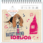 Блокнот-скетчбук QUADRO BIG 100 60 листов на металлическом гребне